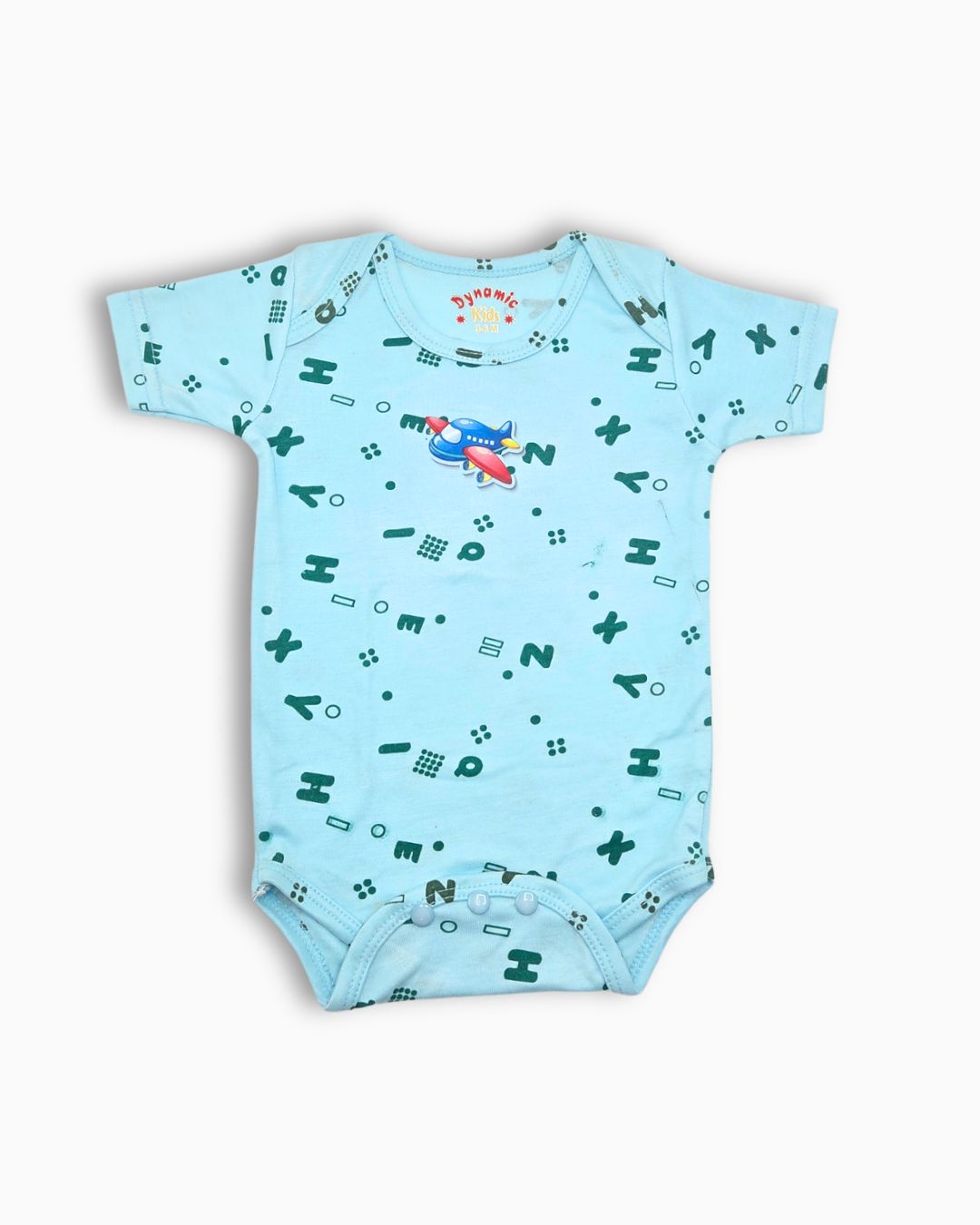 Airplane & Letters Baby Bodysuit