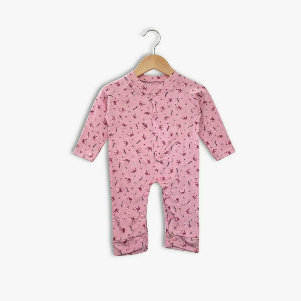 Baby Romper Soft Cotton-Purple