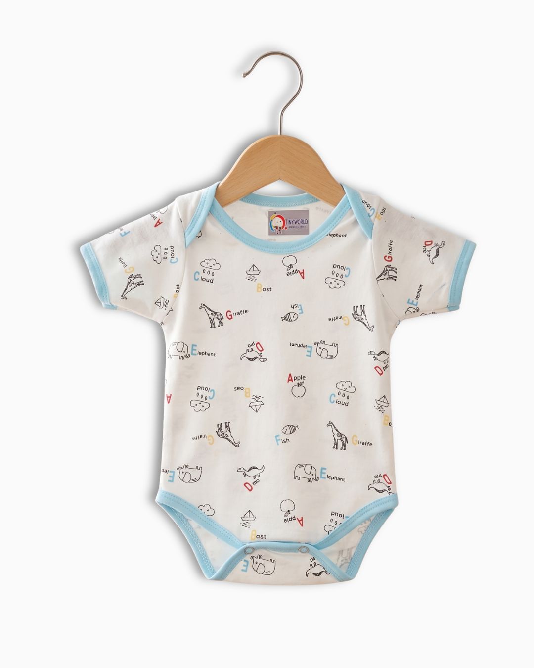 Alphabet Adventures Short Sleeve Cotton Bodysuit