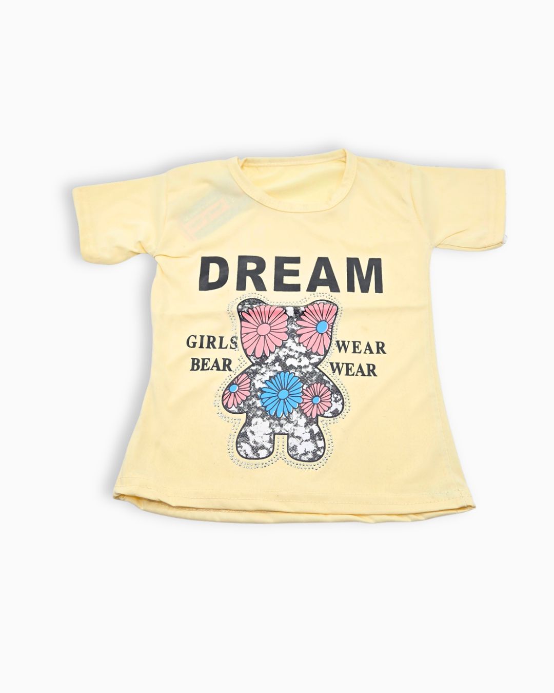 Girls Dreamy Bear Two Piece Outfit - Zinc