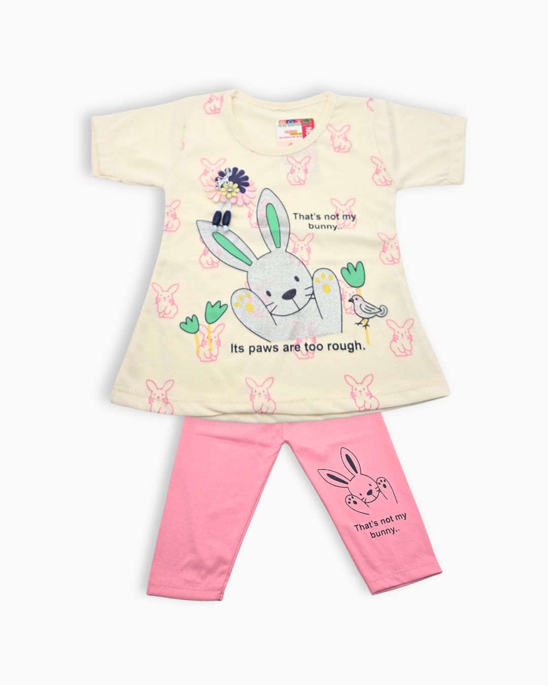 Fairytale Bunny Two-Piece - Pink