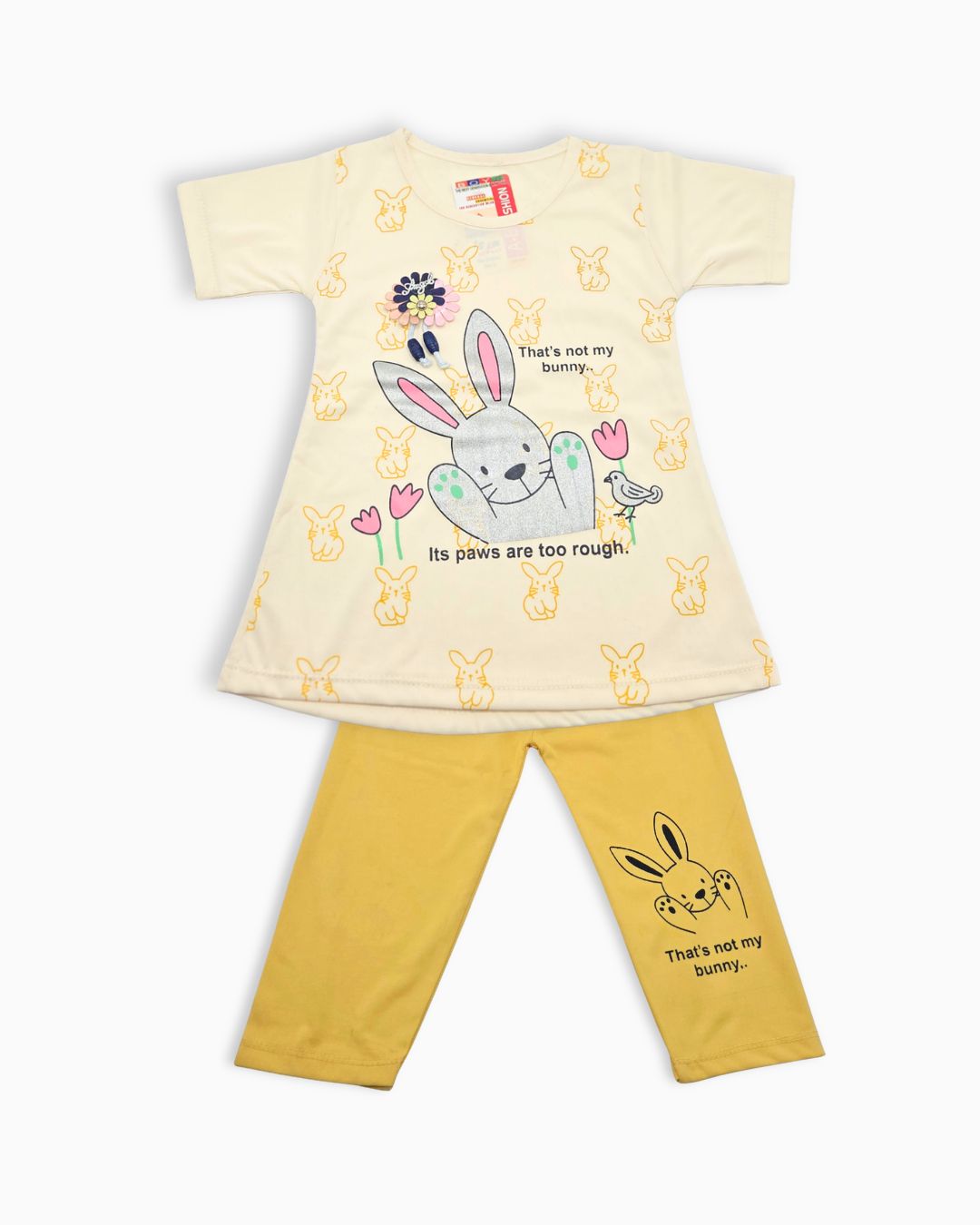 Fairytale Bunny Two-Piece - Yellow