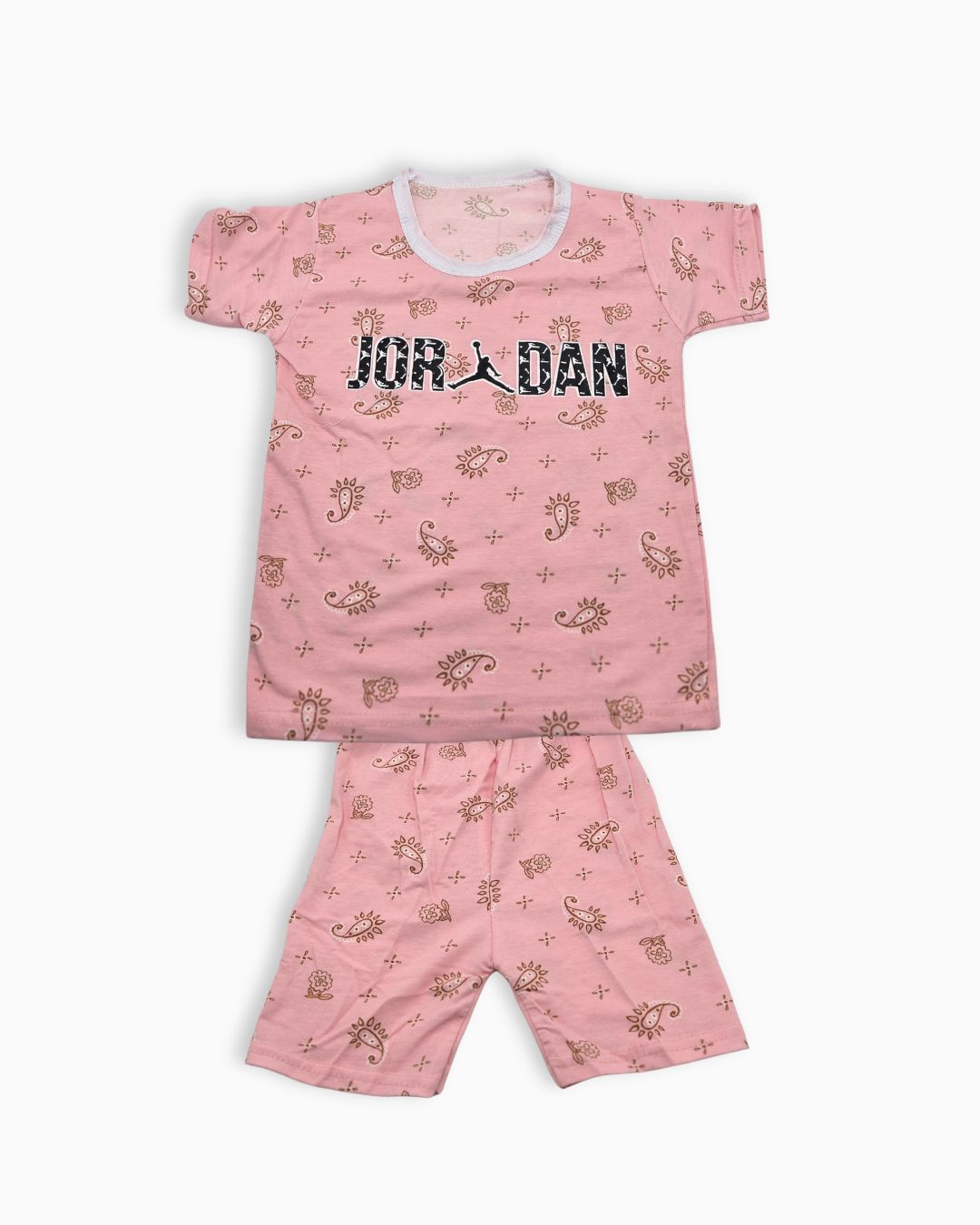 Kids Jordan Printed Summer T-Shirt & Shorts Set