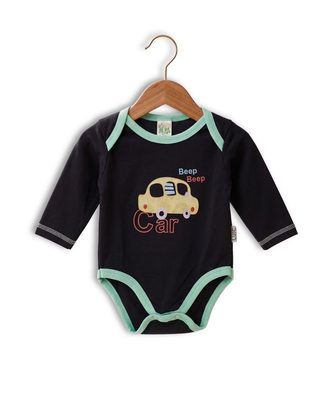 Little Driver Long Sleeve Bodysuit