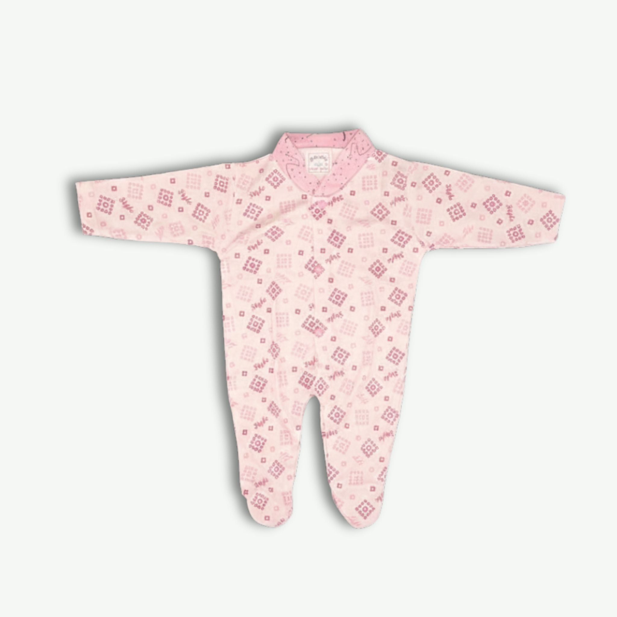 Romper Suit Daily Wear with Foot - Newborn (0-3 months)