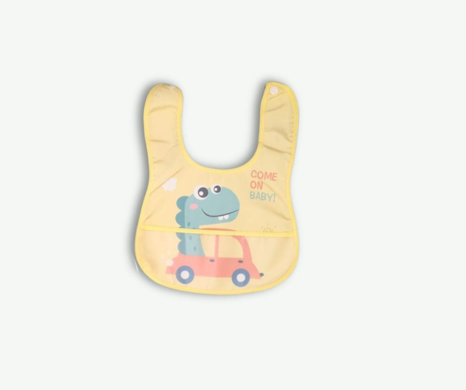 Baby Plastic Bib with Pocket