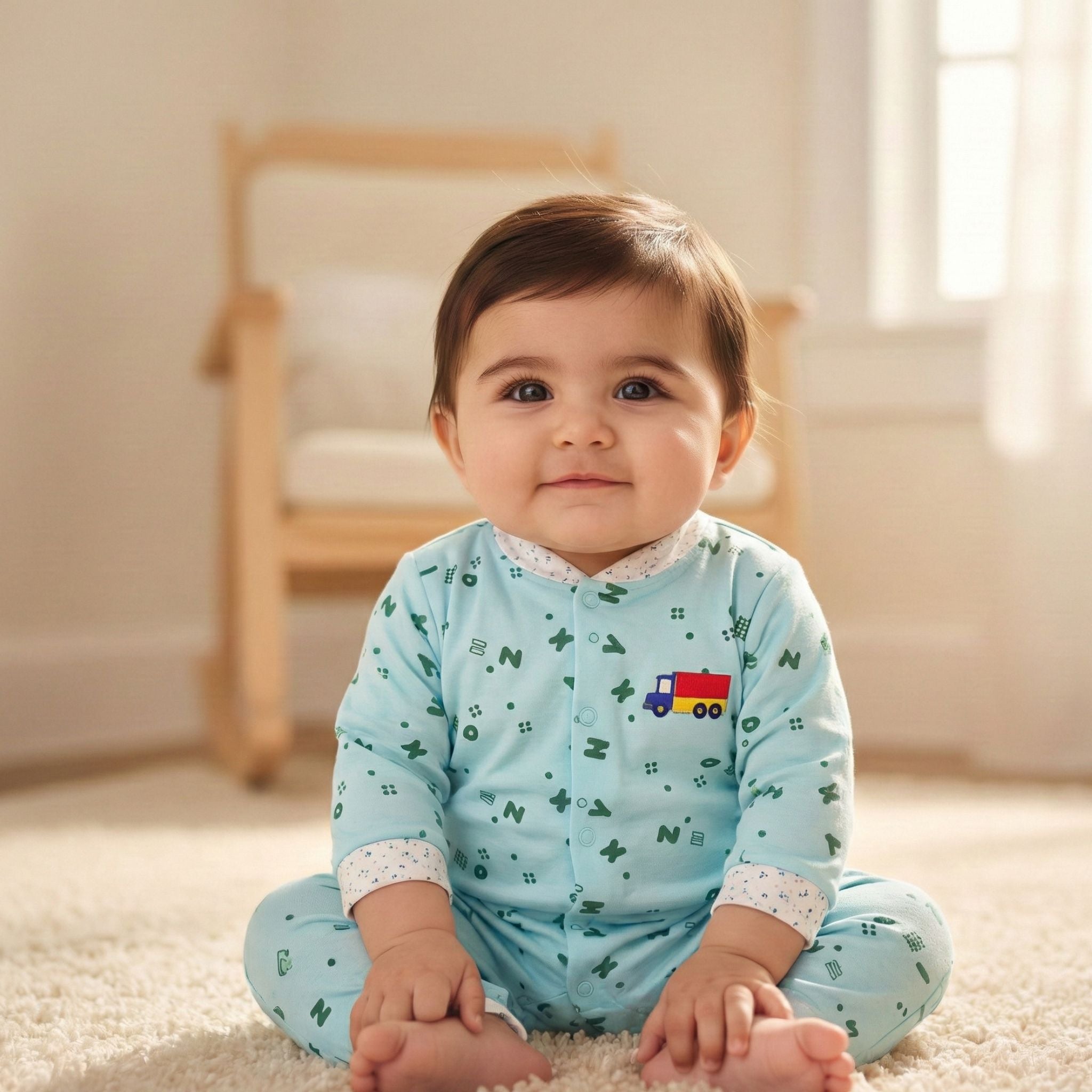 Romper Suit Daily Wear - Footless