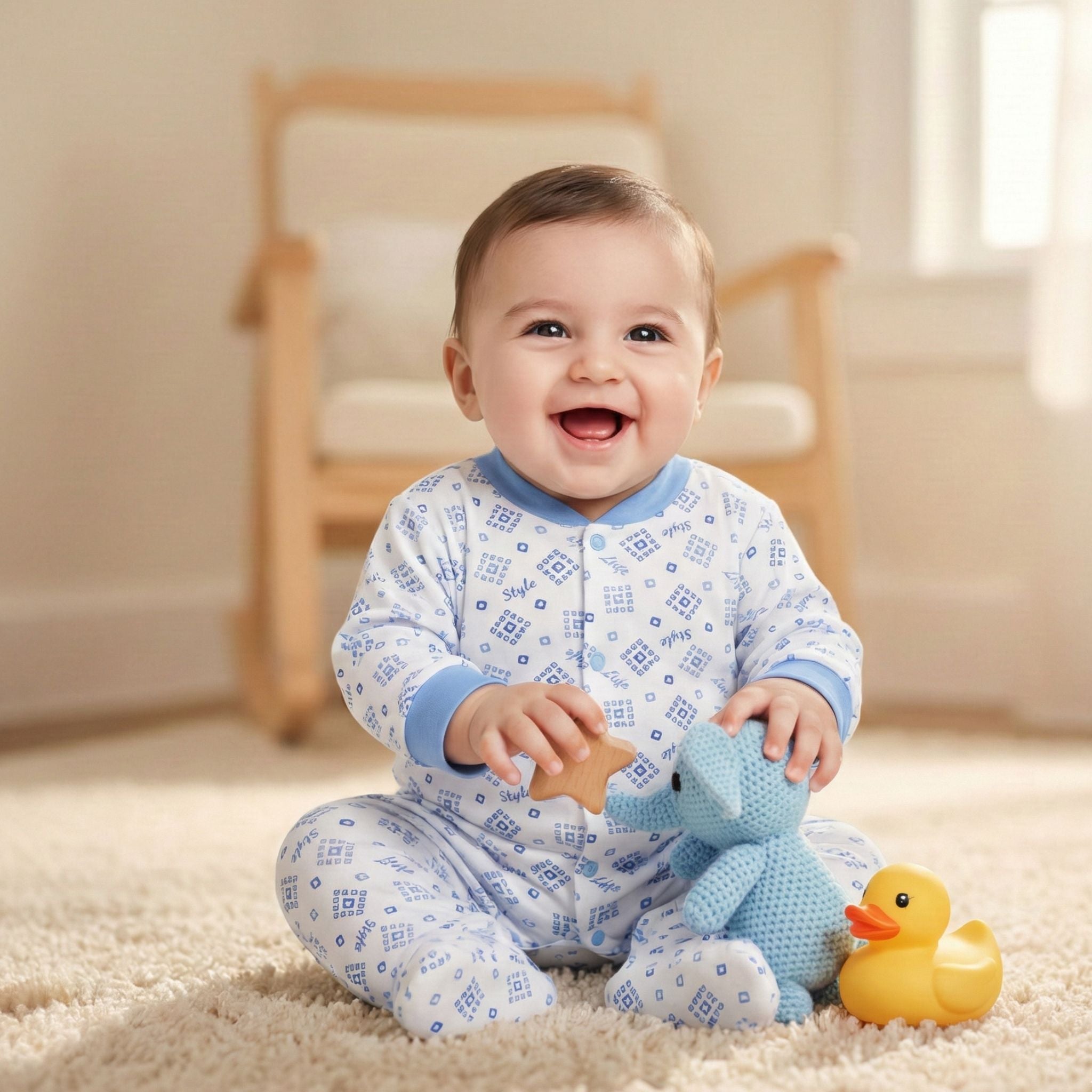 Romper Suit Daily Wear - Footless