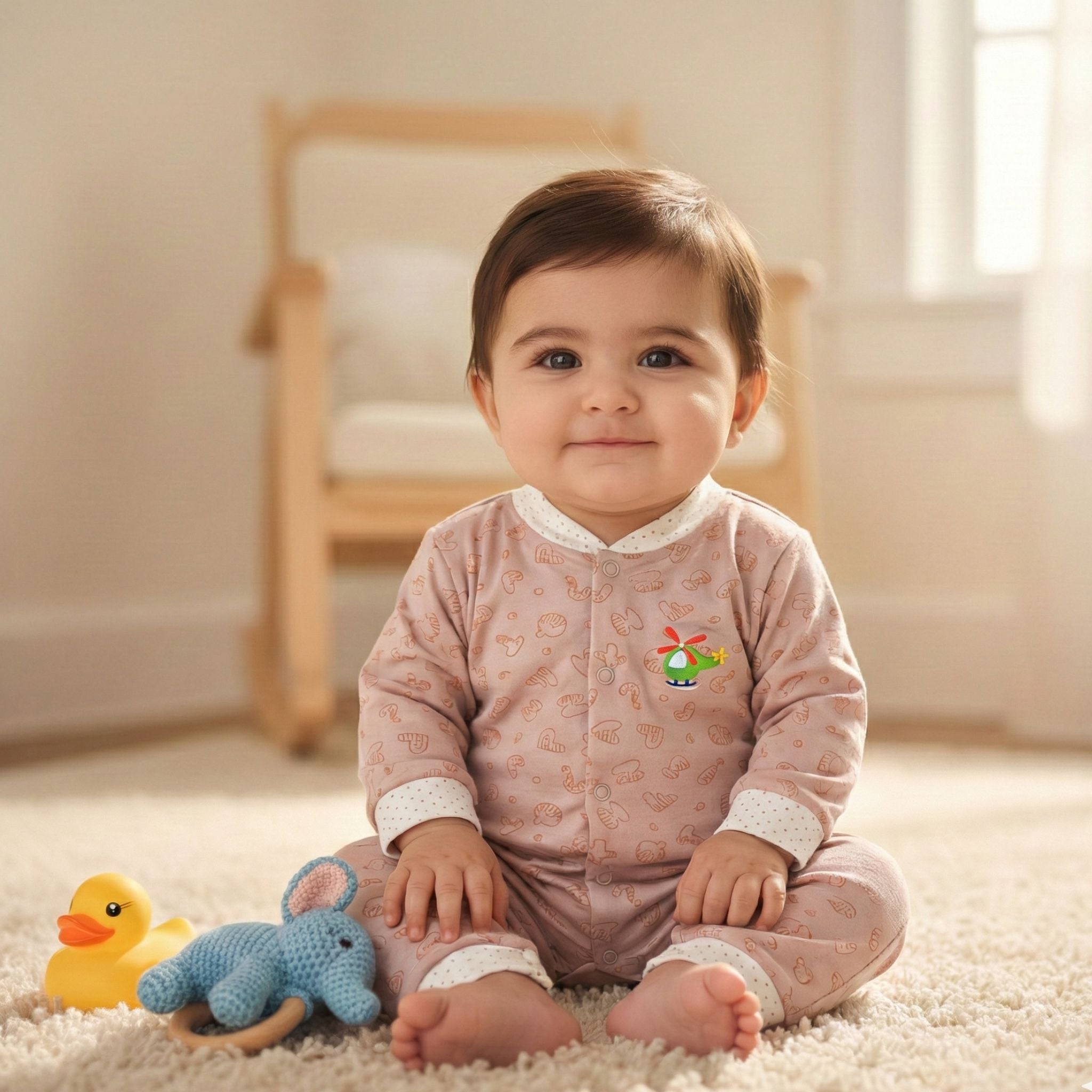 Romper Suit Daily Wear - Footless