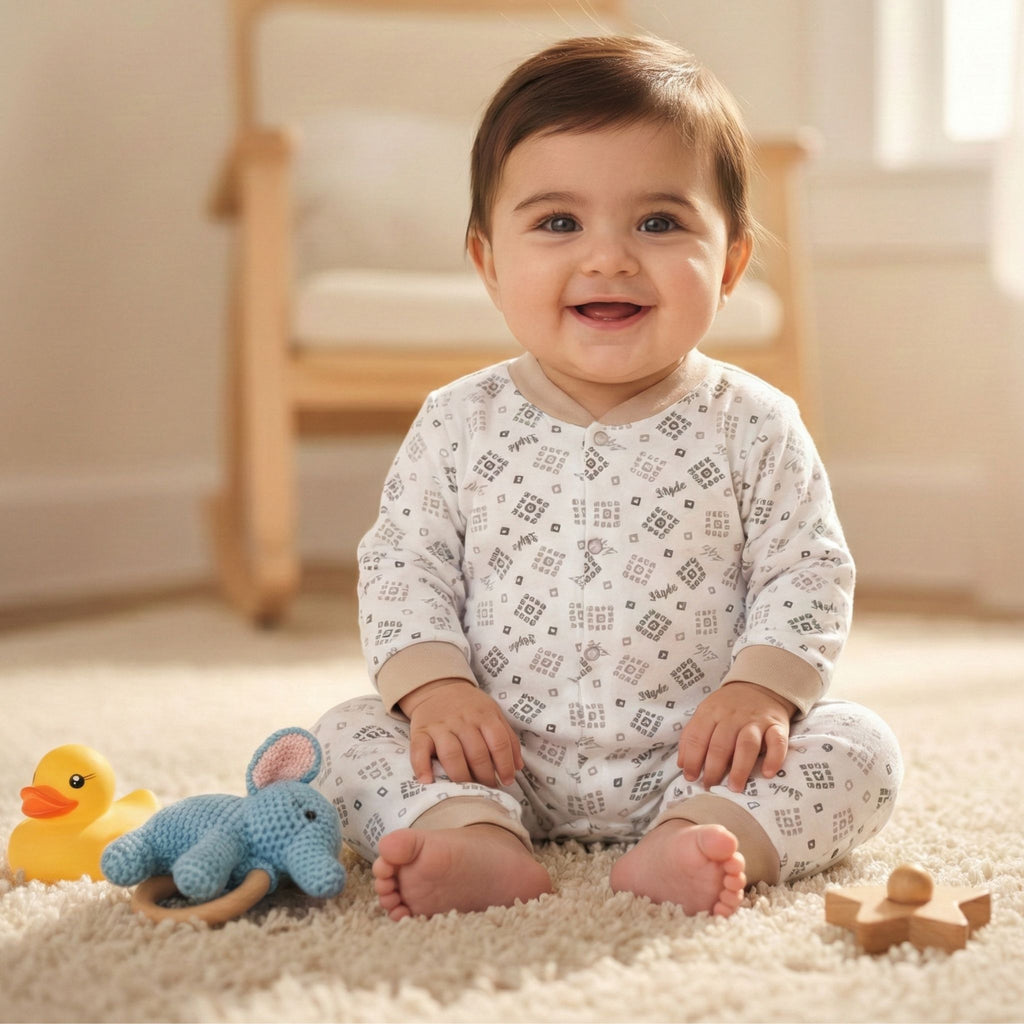 Romper Suit Daily Wear - Footless