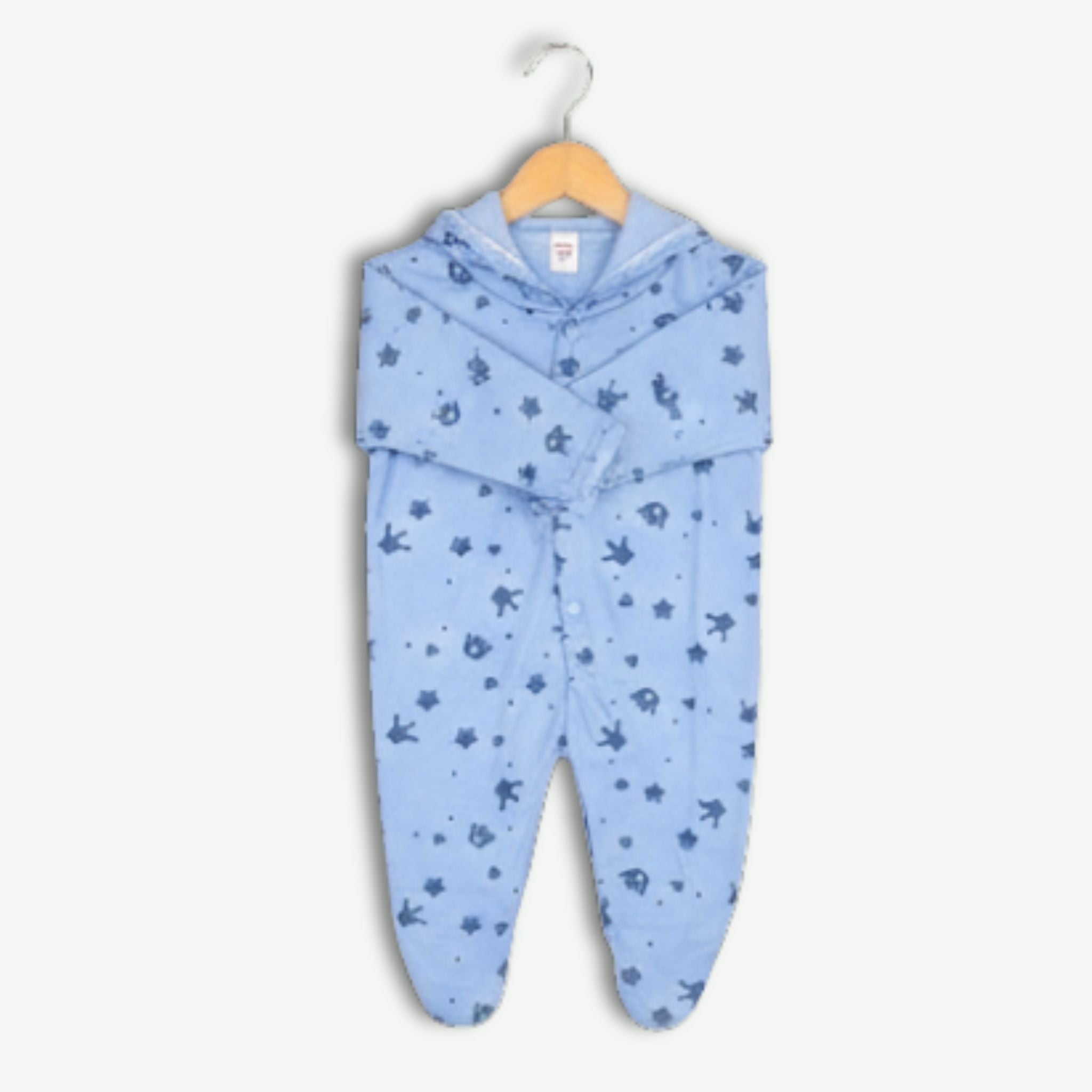 Romper Suit Daily Wear - Hooded