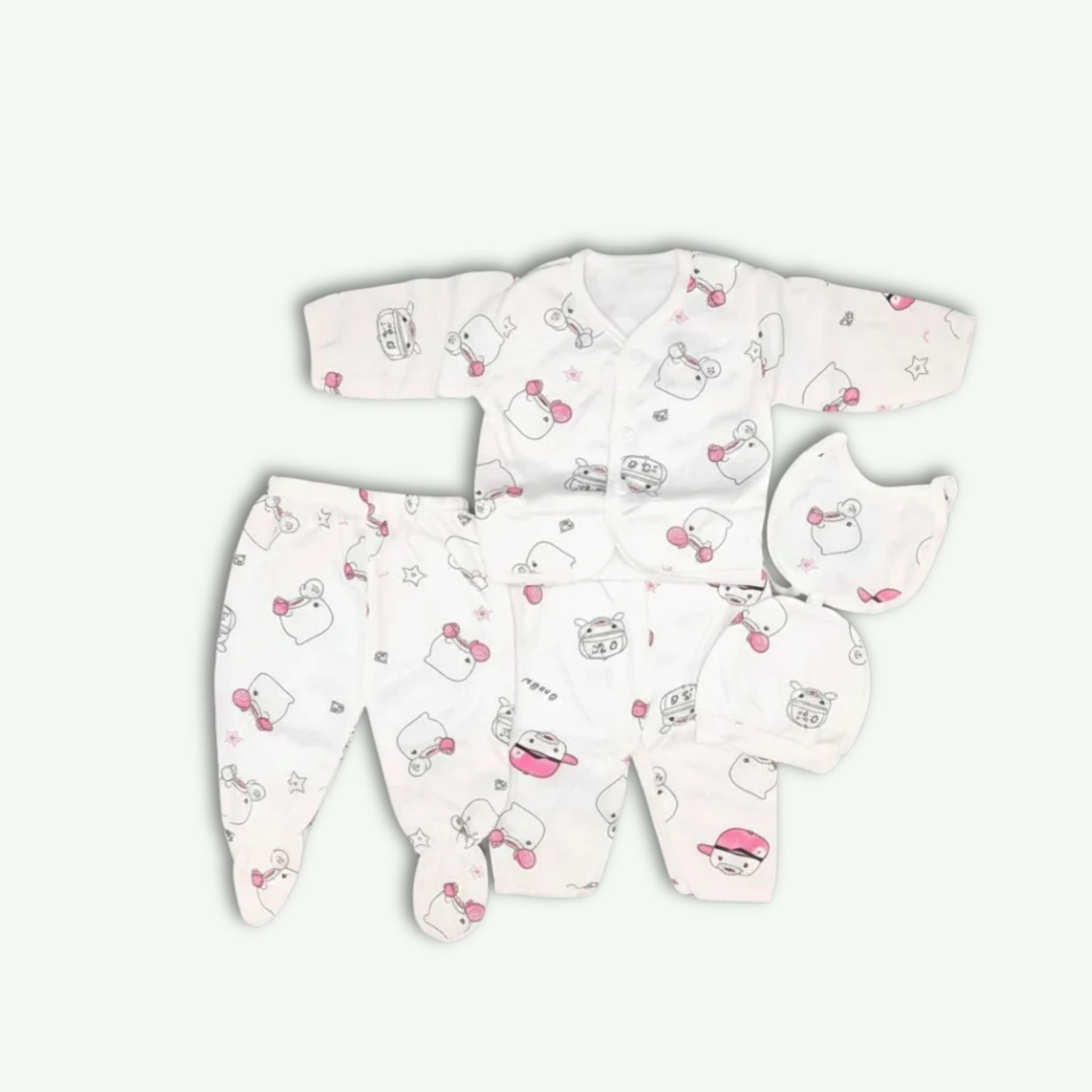 Newborn Winter Suit - 5pcs Set