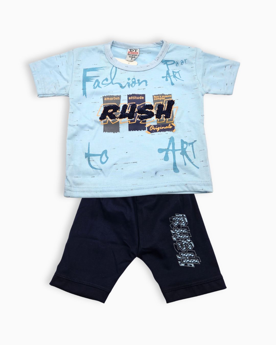 Boys Rush Street-Art 2Pcs Set-Blue