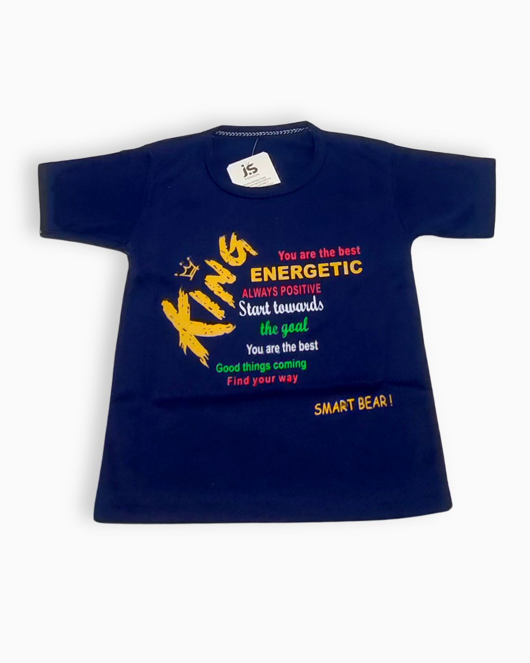 Energetic King Boys 2Pcs Summer Set - Navy-Yellow