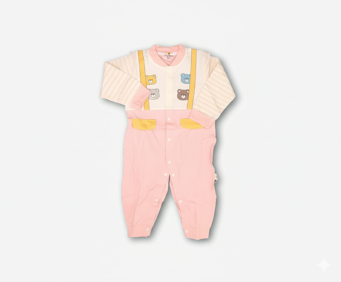 Romper Suit - Premium with Printed Straps