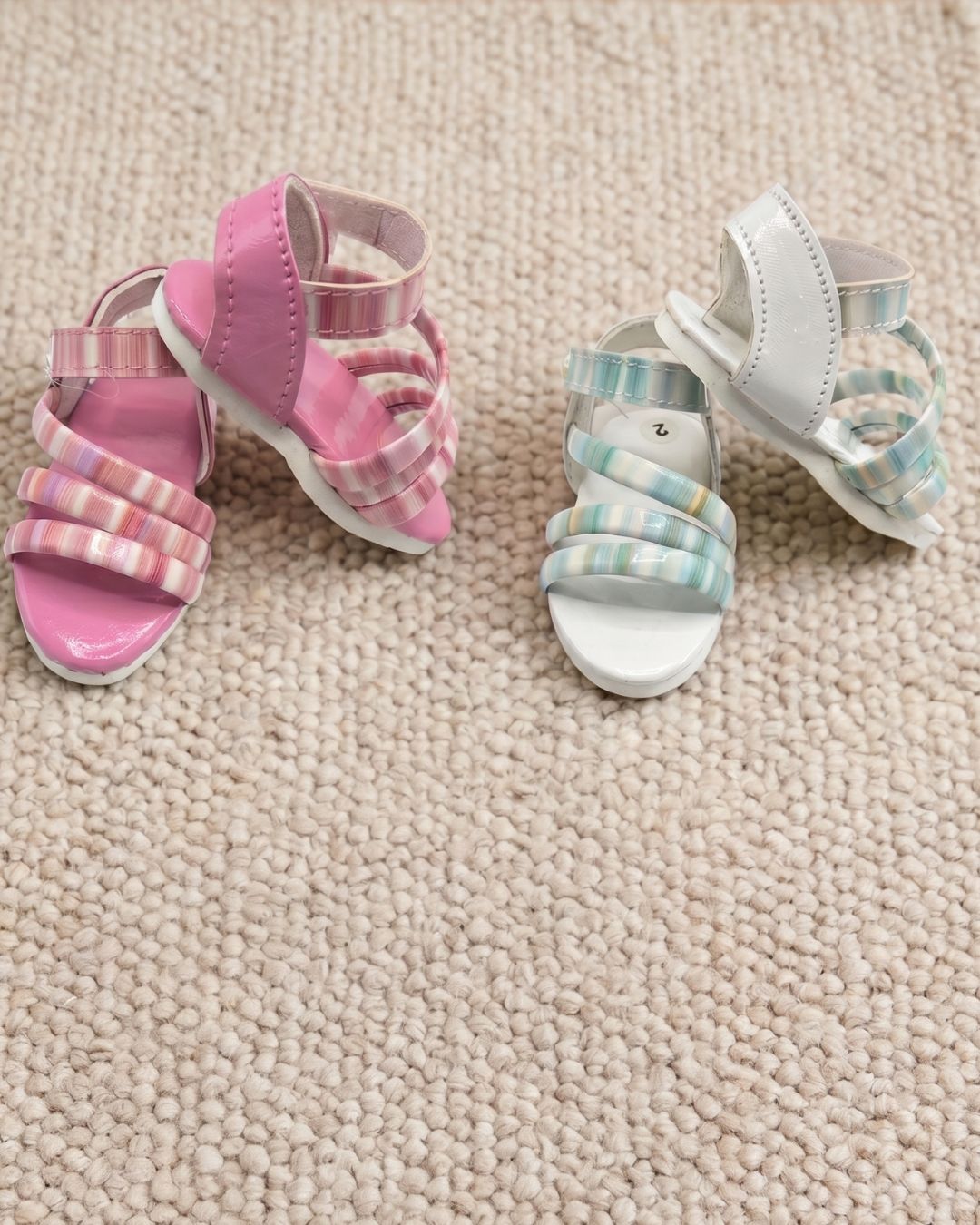 Girls Stripes Flats