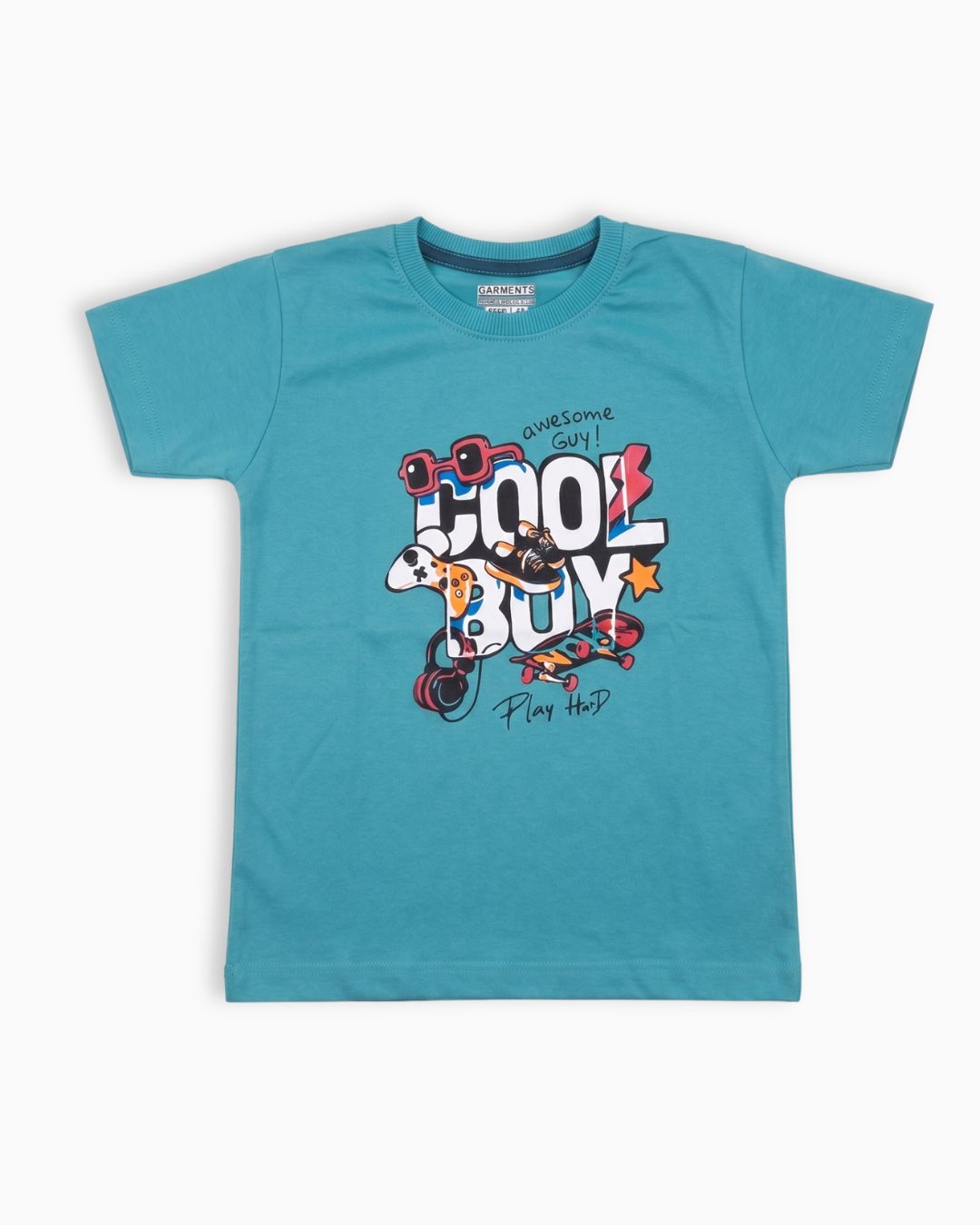 Kids 2-Piece Summer Playwear Set-Blue