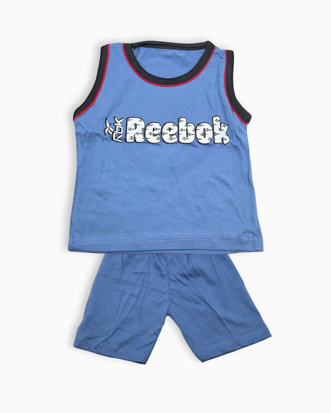 Kids Casual Sleeveless Sporty Set-Light Blue