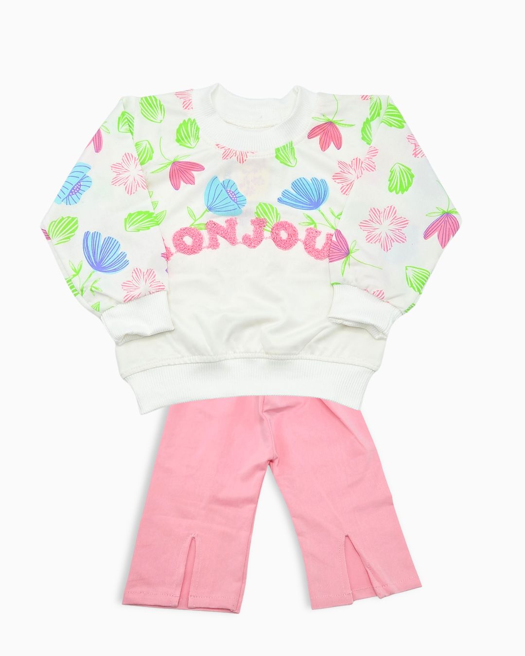 Kids Sweatshirt & Trouser Kit - Pink