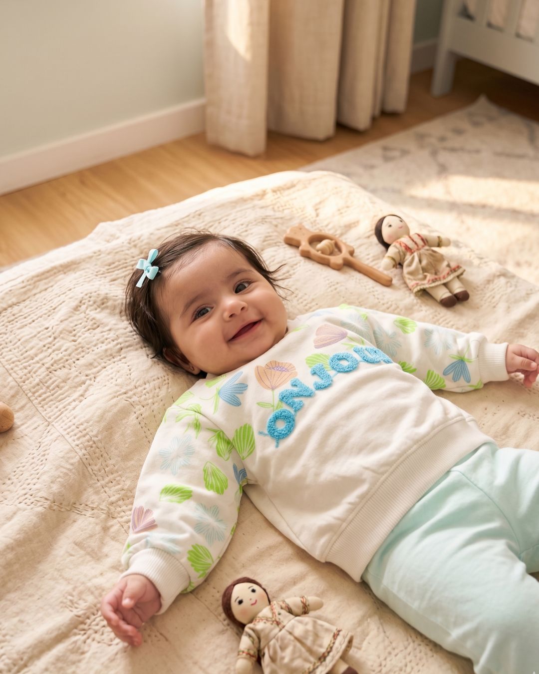 Kids Sweatshirt & Trouser Kit - Light Blue