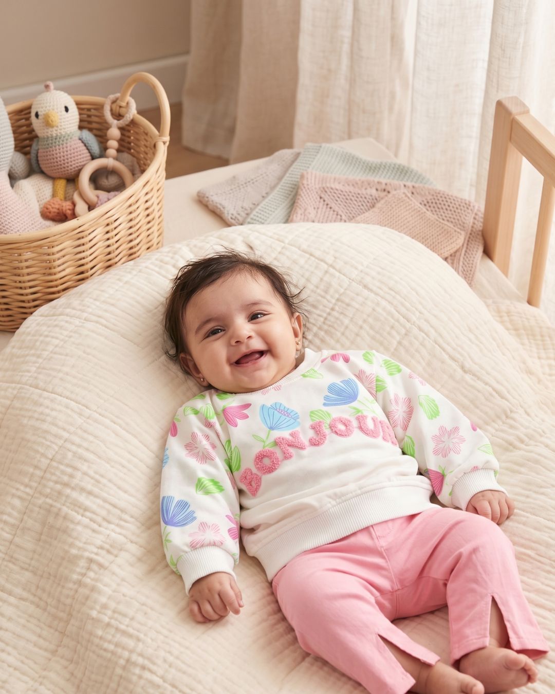 Kids Sweatshirt & Trouser Kit - Pink