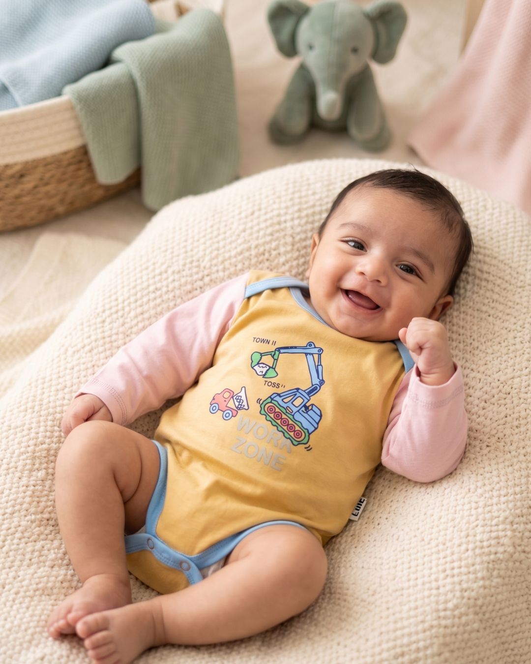 Little BuilderLong Sleeve Bodysuit