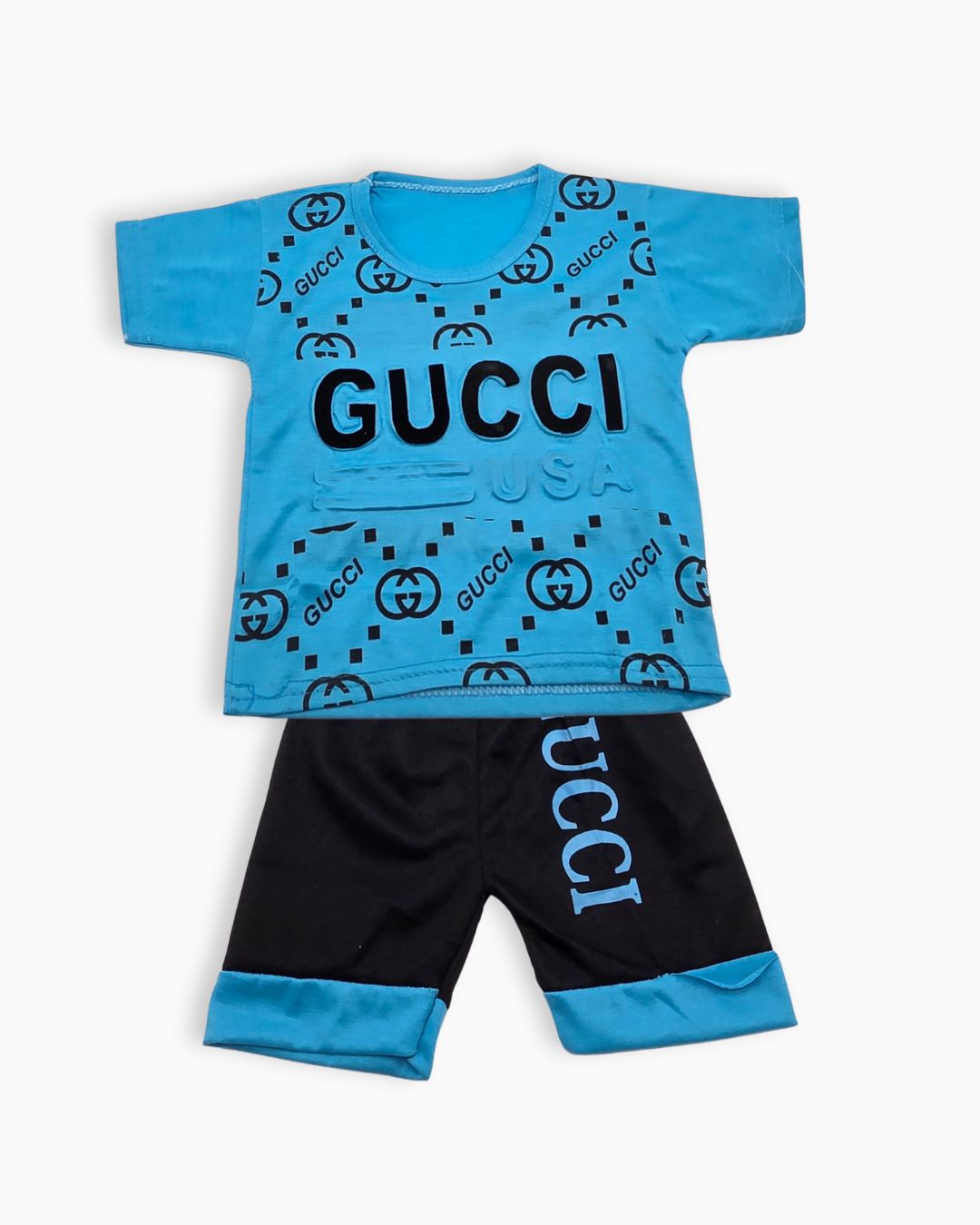 Premium Kids Summer Outfit-Blue