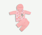 Baby Suit with Cap (Pack of 3)
